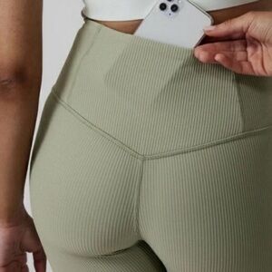 Athleta Elation Legging Ribbed Tight -Size Medium